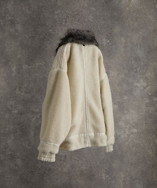 ADRER（アドラー）の「The B-3 Reversible Fur Blouson / ザB-3