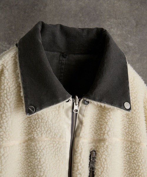 ADRER（アドラー）の「The B-3 Reversible Fur Blouson / ザB-3