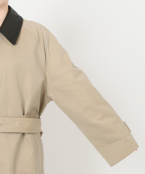 plage（プラージュ）の「R’IAM レザーカラーTRENCH コート（トレンチコート・レディース・ベージュ・34/38）」の6枚目の写真