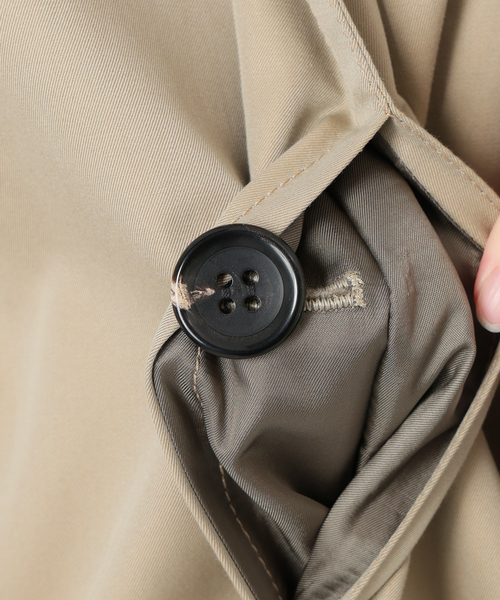 plage（プラージュ）の「R’IAM レザーカラーTRENCH コート（トレンチコート・レディース・ベージュ・34/38）」の10枚目の写真