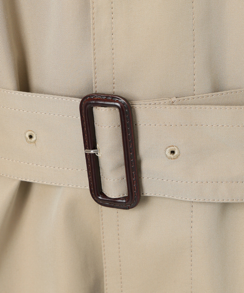 plage（プラージュ）の「R’IAM レザーカラーTRENCH コート（トレンチコート・レディース・ベージュ・34/38）」の11枚目の写真