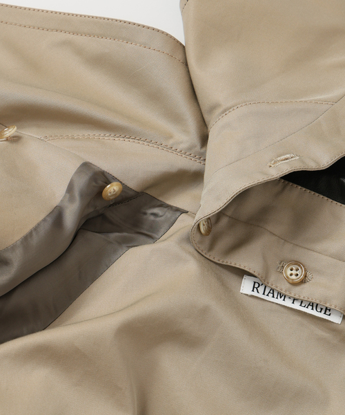 plage（プラージュ）の「R’IAM レザーカラーTRENCH コート（トレンチコート・レディース・ベージュ・34/38）」の16枚目の写真