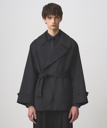 JUHA(n)BELTED SHORT TRENCH(g`R[g)