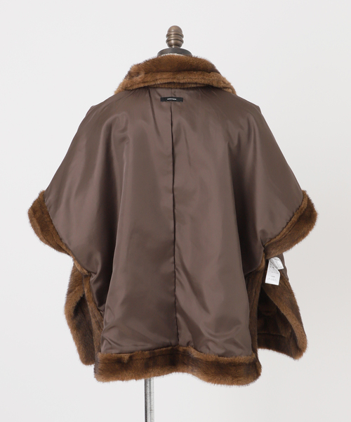 Mink Like Fur Poncho（ポンチョ）｜JOURNAL STANDARD