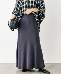 RIVE DROITE | 【上品な揺れ感】キュプラ混バイアススカート(スカート)