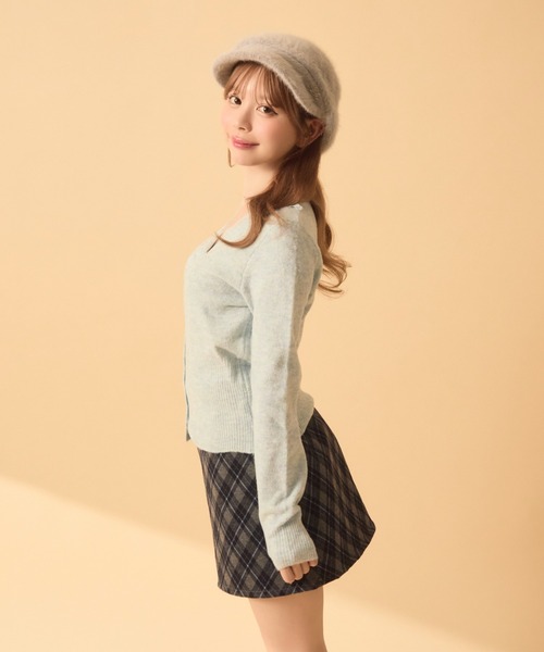 TITTY&CO.(ティティーアンドコー)の「シャギーキャスケット(キャスケット・レディース・ブラウン/グレー/アイボリー・FREE)」の14枚目の写真