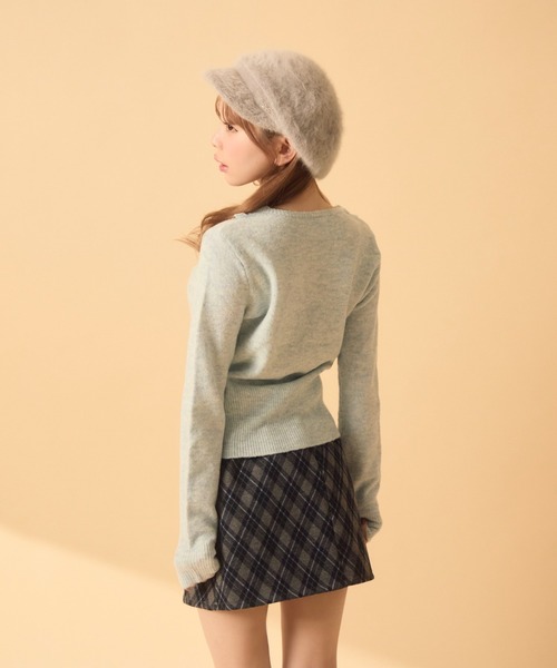 TITTY&CO.(ティティーアンドコー)の「シャギーキャスケット(キャスケット・レディース・ブラウン/グレー/アイボリー・FREE)」の15枚目の写真