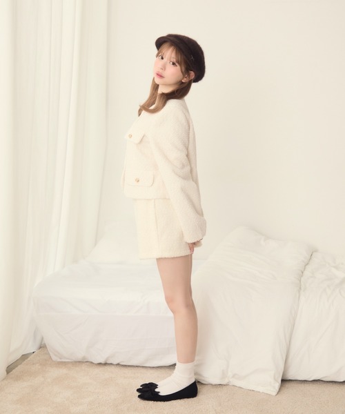 TITTY&CO.(ティティーアンドコー)の「シャギーキャスケット(キャスケット・レディース・ブラウン/グレー/アイボリー・FREE)」の19枚目の写真