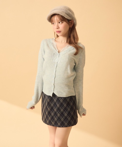 TITTY&CO.(ティティーアンドコー)の「シャギーキャスケット(キャスケット・レディース・ブラウン/グレー/アイボリー・FREE)」の12枚目の写真
