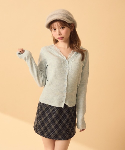 TITTY&CO.(ティティーアンドコー)の「シャギーキャスケット(キャスケット・レディース・ブラウン/グレー/アイボリー・FREE)」の10枚目の写真