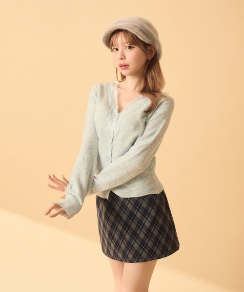 TITTY&CO.(ティティーアンドコー)の「シャギーキャスケット(キャスケット・レディース・ブラウン/グレー/アイボリー・FREE)」の11枚目の写真