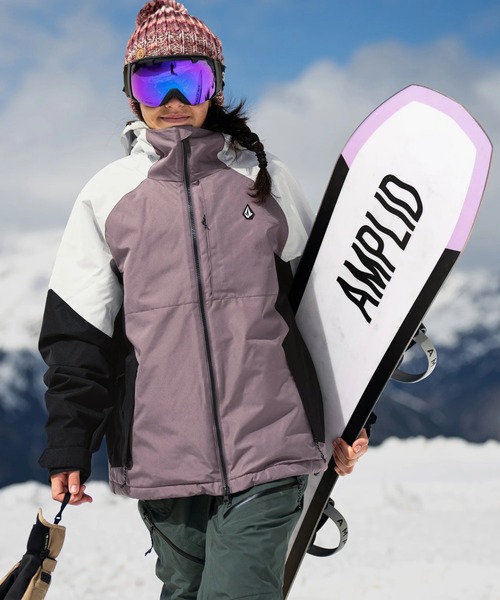 VOLCOM(ボルコム)の「【VOLCOM/ボルコム】Womens Agate Insulated Jacket /アイコンワンポイントスキースノーボードジャケット(その他アウター・レディース・グリーン系その他/ブルー系その他/パープル系その他・MEDIUM/SMALL)」の3枚目の写真