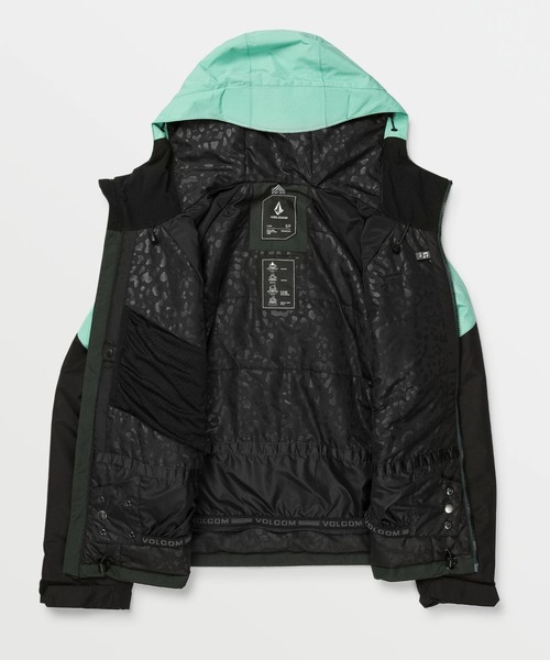 VOLCOM(ボルコム)の「【VOLCOM/ボルコム】Womens Agate Insulated Jacket /アイコンワンポイントスキースノーボードジャケット(その他アウター・レディース・グリーン系その他/ブルー系その他/パープル系その他・MEDIUM/SMALL)」の4枚目の写真