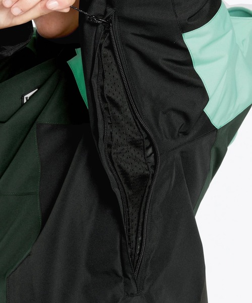 VOLCOM(ボルコム)の「【VOLCOM/ボルコム】Womens Agate Insulated Jacket /アイコンワンポイントスキースノーボードジャケット(その他アウター・レディース・グリーン系その他/ブルー系その他/パープル系その他・MEDIUM/SMALL)」の8枚目の写真