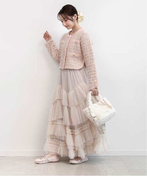 RANDA(ランダ)の「トゥシューズライクスニーカー(パンプス・レディース・ピンク/ブラック/グレー・L/LL/S/M)」の16枚目の写真