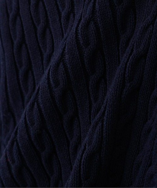 JILL by JILL STUART（ジルバイジルスチュアート）の「◇バリエーションミニケーブルカーディガン（ニット/セーター・レディース・グレー/レッド/ネイビー・FREE）」の13枚目の写真