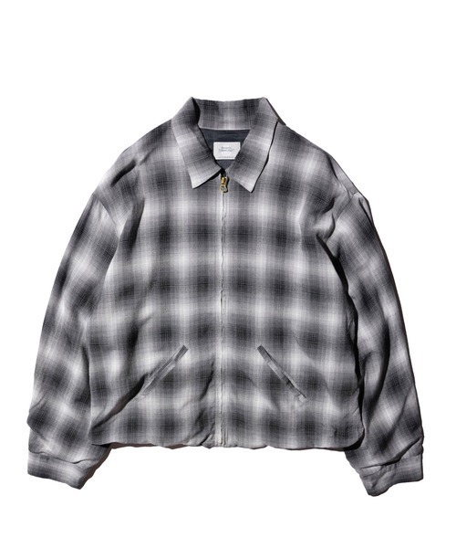 TOWNCRAFT（タウンクラフト）の「TOWN CRAFT タウンクラフト / 50S ROCKBILLY JACKET（ブルゾン・メンズ・ブラック/グリーン/グレー/グレー系1・MEDIUM/LARGE/SMALL）」の3枚目の写真