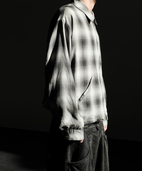 TOWNCRAFT（タウンクラフト）の「TOWN CRAFT タウンクラフト / 50S ROCKBILLY JACKET（ブルゾン・メンズ・ブラック/グリーン/グレー/グレー系1・MEDIUM/LARGE/SMALL）」の6枚目の写真