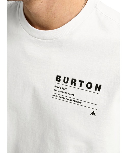 BURTON(バートン)の「?Moretown ショートスリーブ Tシャツ(Tシャツ/カットソー・メンズ・ホワイト・M/S/L)」の5枚目の写真