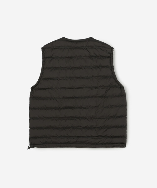 DANTON（ダントン）の「DANTON | インナーダウンベスト WOMEN（ダウンベスト・レディース・オフホワイト/ブラック/ブラック系その他・S/XS/M）」の5枚目の写真