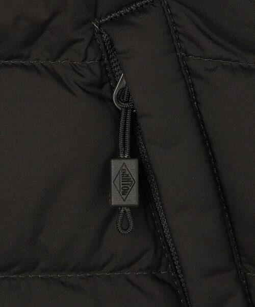 DANTON（ダントン）の「DANTON | インナーダウンベスト WOMEN（ダウンベスト・レディース・オフホワイト/ブラック/ブラック系その他・S/XS/M）」の12枚目の写真