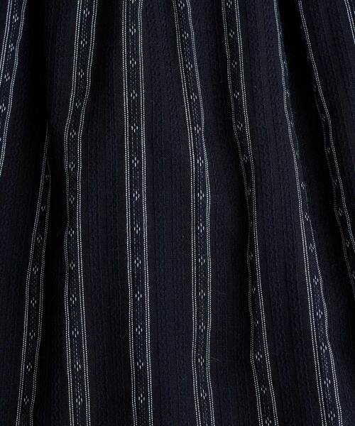 conges payes ADIEU TRISTESSE（コンジェ ペイエ アデュートリステス）の「スモッキングドビーワンピース（ワンピース・レディース・グレイッシュベージュ/ブラック・38）」の21枚目の写真