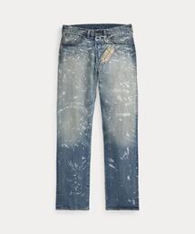 RRL（ダブル アール エル）の「ストレート フィット Fenimore ディストレスト ジーンズ（デニムパンツ・メンズ）」