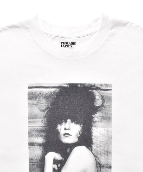 MINEDENIM（マインデニム）の「MINEDENIM（マインデニム）Stie-lo × Irina.L "Sideways figure" T-SH（Tシャツ/カットソー・メンズ・ホワイト/ブラック・M/L）」の6枚目の写真