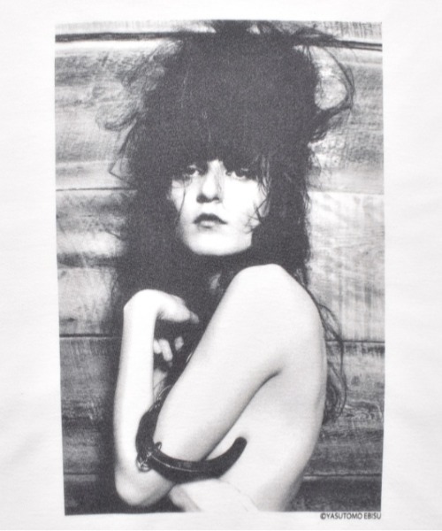 MINEDENIM（マインデニム）の「MINEDENIM（マインデニム）Stie-lo × Irina.L "Sideways figure" T-SH（Tシャツ/カットソー・メンズ・ホワイト/ブラック・M/L）」の7枚目の写真