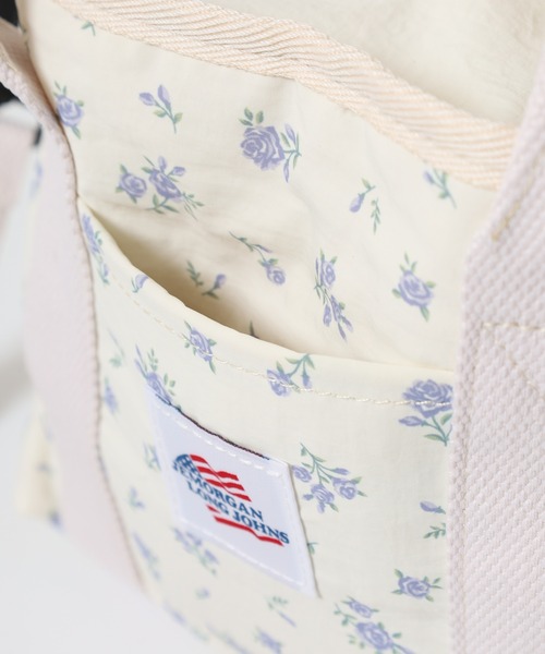 JEMORGAN（ジェーイーモーガン）の「JEMORGAN 花柄ミニトート（トートバッグ・レディース・その他/サックスブルー/ラベンダー・FREE）」の5枚目の写真