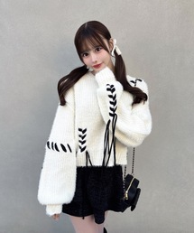 one way | ショートステッチニット(ニット/セーター)