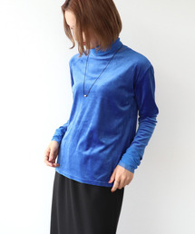 Three Four Time | ベロア×シアータートル(Tシャツ/カットソー)