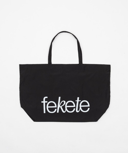 セール】fekete big tote bag / feketeロゴビッグトートバッグ（トート