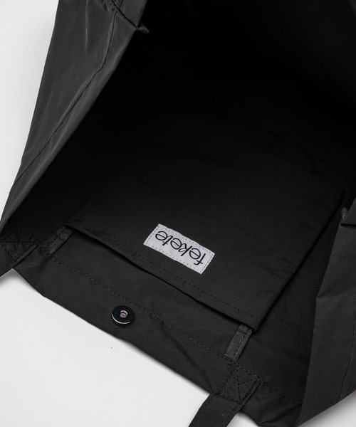 FEKETE（フェケテ）の「fekete big tote bag / feketeロゴビッグトートバッグ（トートバッグ・レディース・ブラック/ピンク・FREE）」の16枚目の写真