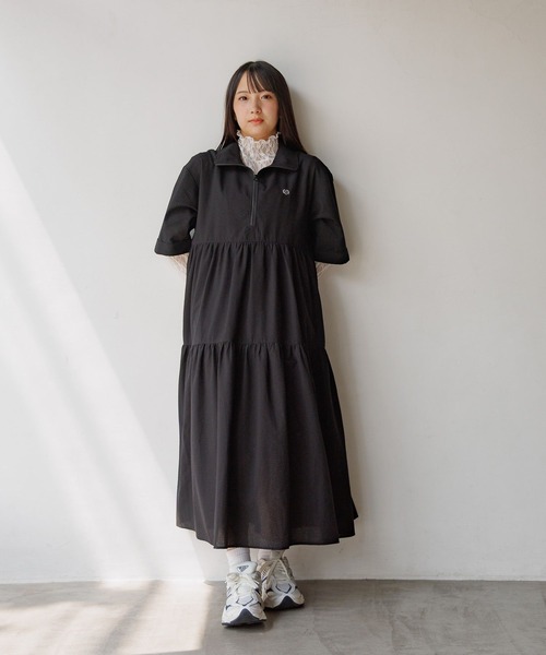 little cotton clothes 2024AW パッチワークワンピース little cotton clothes 2024AW パッチワークワンピース