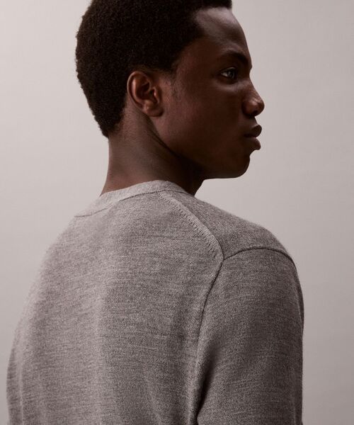 Calvin Klein（カルバン・クライン）の「カーディガン（カーディガン/ボレロ・メンズ・ブラック/グレー・L/M/S）」の6枚目の写真