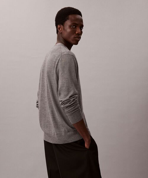 Calvin Klein（カルバン・クライン）の「カーディガン（カーディガン/ボレロ・メンズ・ブラック/グレー・L/M/S）」の4枚目の写真