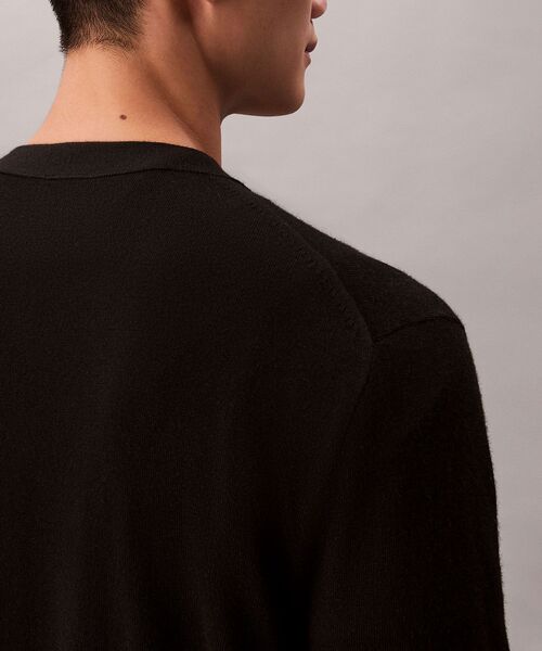 Calvin Klein（カルバン・クライン）の「カーディガン（カーディガン/ボレロ・メンズ・ブラック/グレー・L/M/S）」の11枚目の写真
