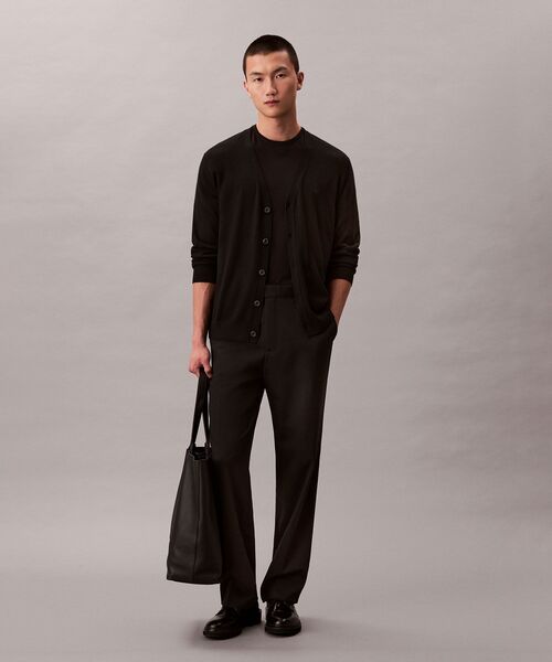 Calvin Klein（カルバン・クライン）の「カーディガン（カーディガン/ボレロ・メンズ・ブラック/グレー・L/M/S）」の12枚目の写真