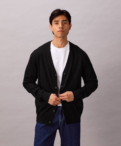 Calvin Klein（カルバン・クライン）の「カーディガン（カーディガン/ボレロ・メンズ・ブラック/グレー・L/M/S）」の2枚目の写真