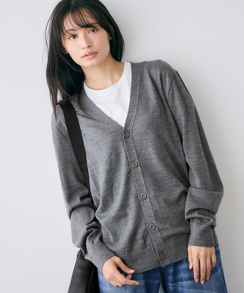 Calvin Klein（カルバン・クライン）の「カーディガン（カーディガン/ボレロ・メンズ・ブラック/グレー・L/M/S）」の15枚目の写真