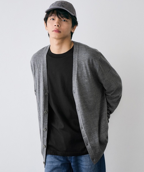 Calvin Klein（カルバン・クライン）の「カーディガン（カーディガン/ボレロ・メンズ・ブラック/グレー・L/M/S）」の18枚目の写真
