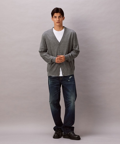 Calvin Klein（カルバン・クライン）の「カーディガン（カーディガン/ボレロ・メンズ・ブラック/グレー・L/M/S）」の21枚目の写真