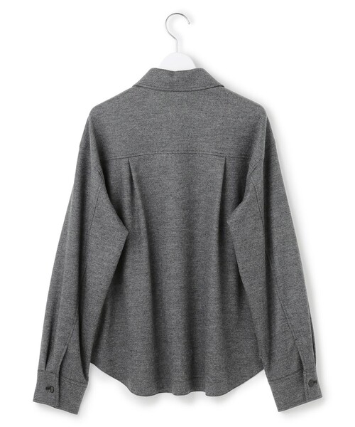 セール】ウールミルドジャージー シャツ（シャツ/ブラウス）｜23区 S