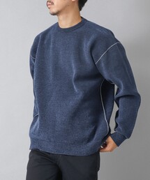 【ACTIVE SECT】《限定展開》Wフェイスモールクルーネック 25AW