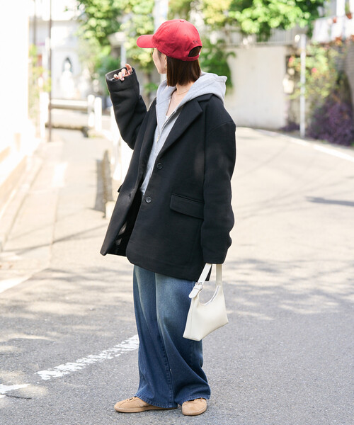 セール】限定展開 ダブルフェイス テーラード ジャケット コート