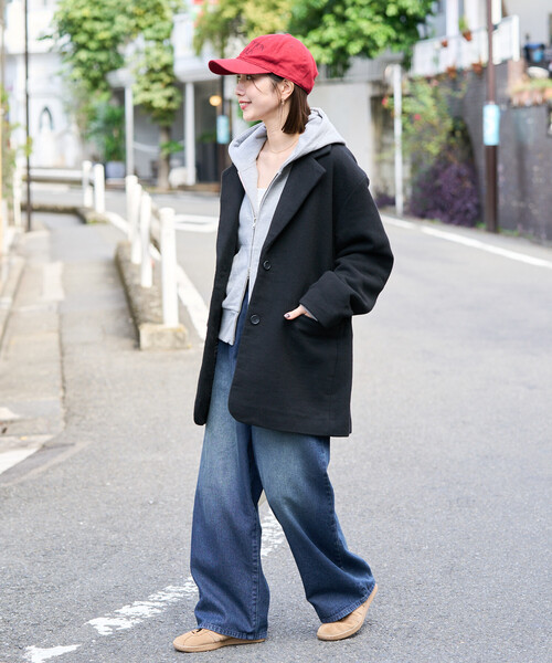 セール】限定展開 ダブルフェイス テーラード ジャケット コート