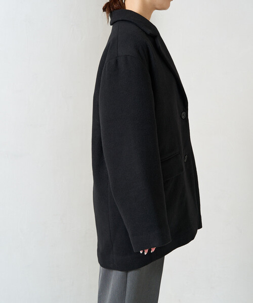 セール】限定展開 ダブルフェイス テーラード ジャケット コート