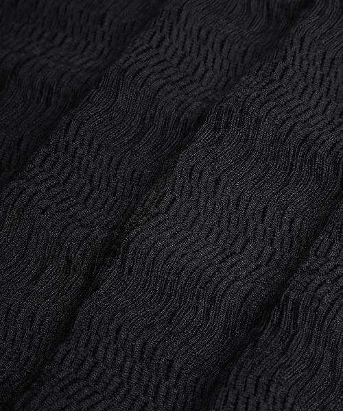 BALLAST ARK（バラストアーク）の「BALLAST ARK / バラストアーク：Russel L/S Tee：BA12-CS01[AST]（Tシャツ/カットソー・メンズ・ブラック/ホワイト系その他・L/M）」の8枚目の写真