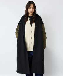 NOMINE | 【NOMINE】袖キルティングステンカラーコート(ステンカラーコート)